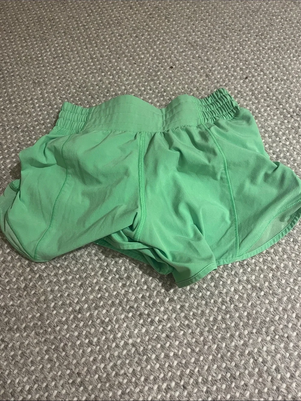 Lululemon Green hotty hot shorts
